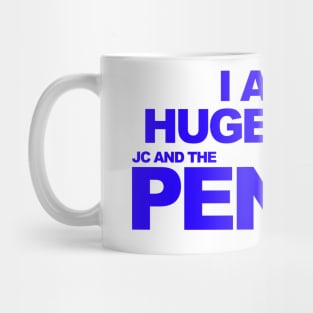 JCP Huge Fan Design - Blue Mug